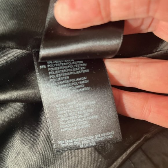 Black Mexx Trench coat, xs - Picture 6 of 6